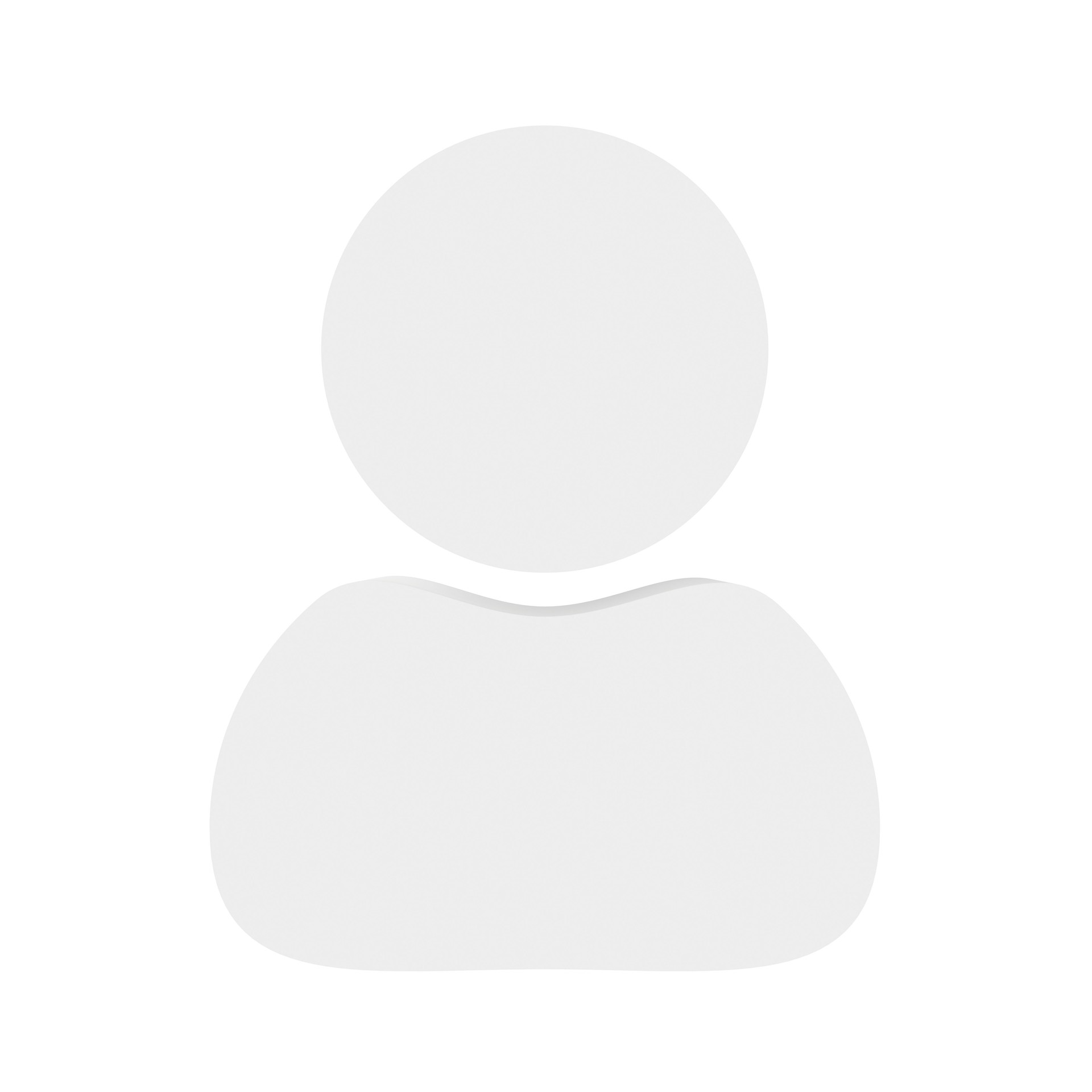 Icon man on a white background. 3d render
